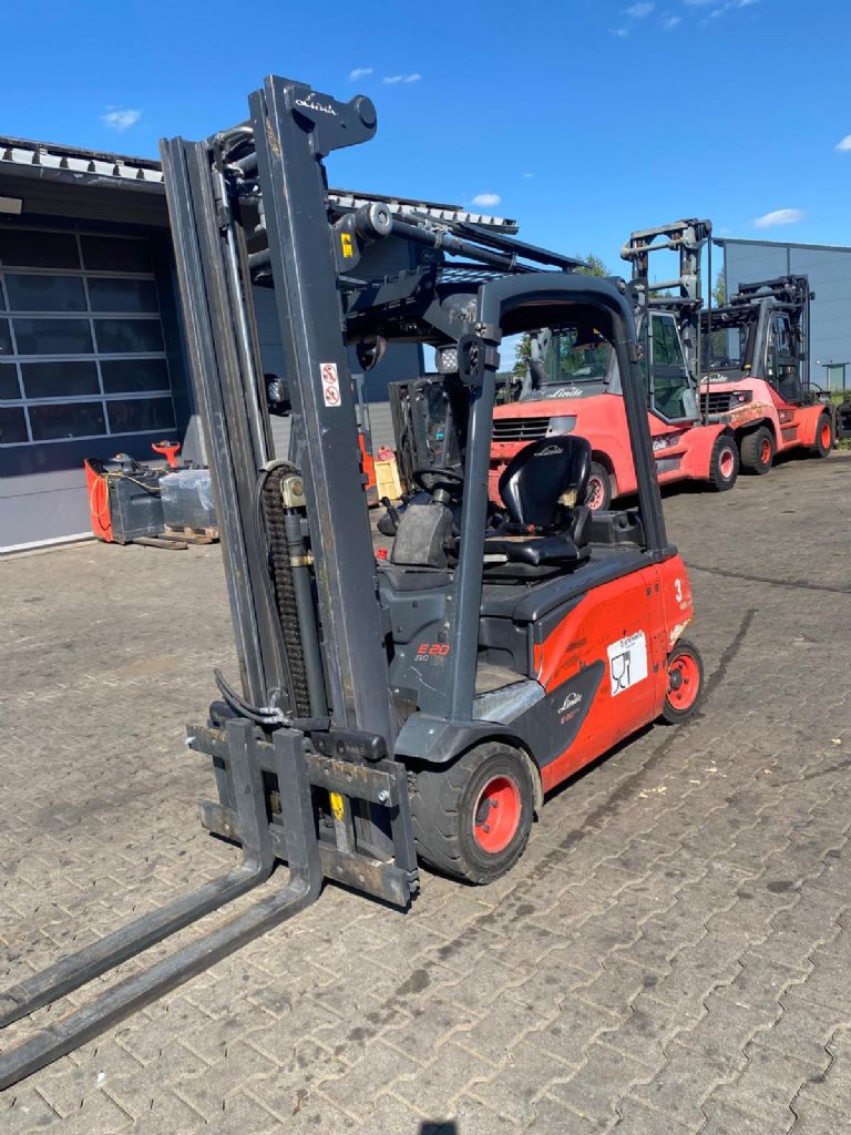 Linde E 20 PL-02 Electric 4-wheel forklift www.kompass-stapler.de