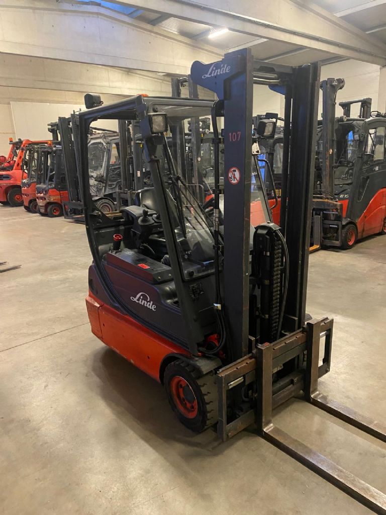 Linde E 16 C-02 Electric 3-wheel forklift www.kompass-stapler.de