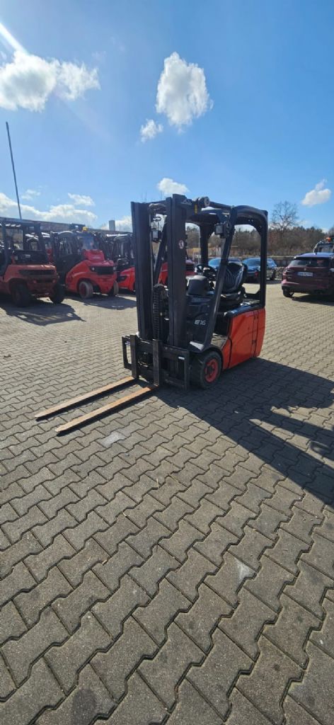 Linde E 16 C-01 Electric 3-wheel forklift www.kompass-stapler.de