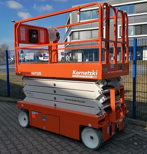 Snorkel S4732E Scherenarbeitsbhne www.kornetzki-gabelstapler.de