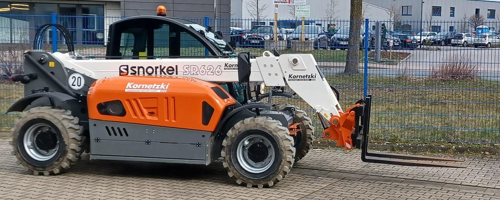 Snorkel SR 626 Diesel Teleskopstapler starr www.kornetzki-gabelstapler.de