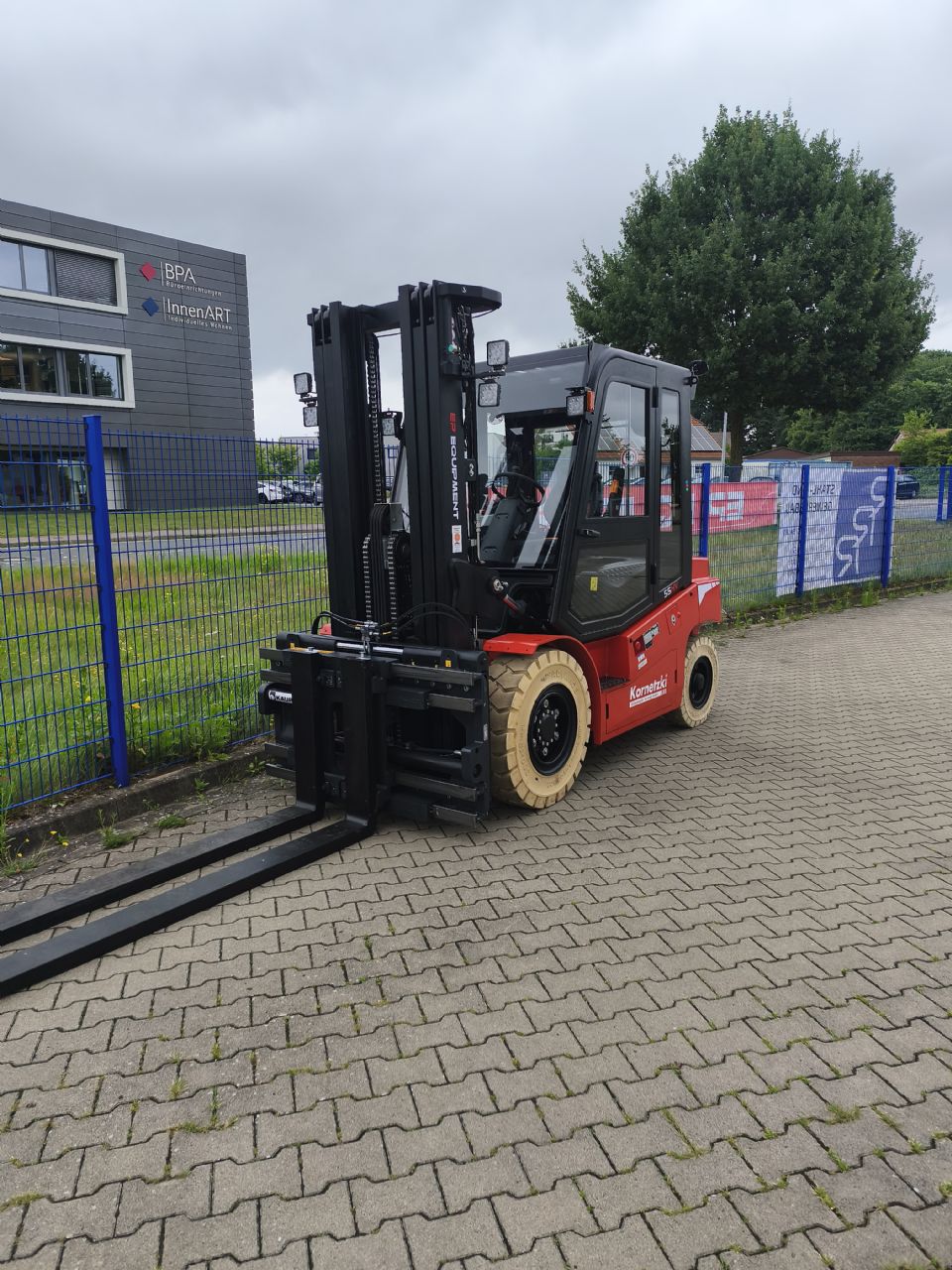 EP EFL553-HV-6 Elektro 4 Rad-Stapler www.kornetzki-gabelstapler.de