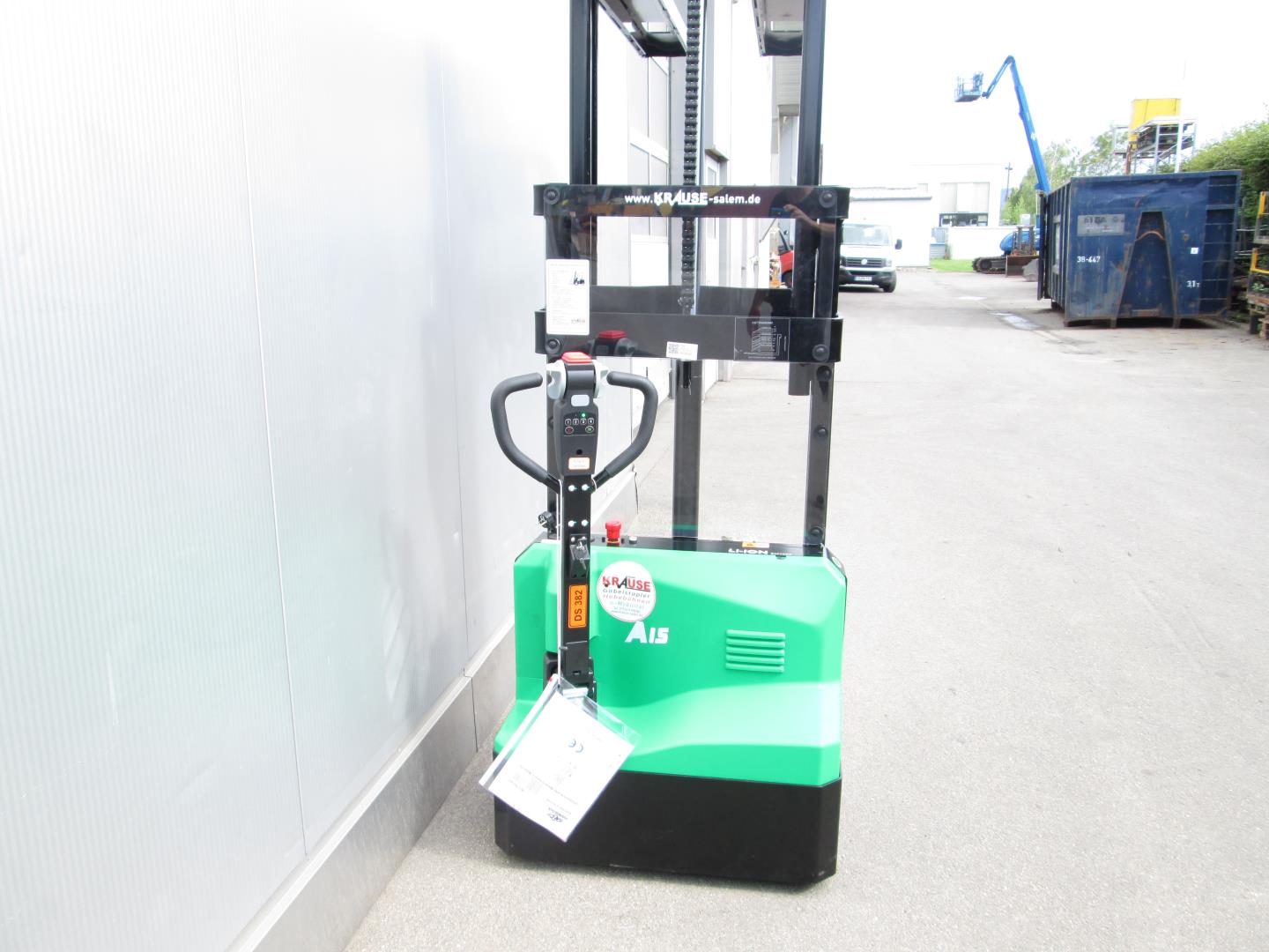 Hangcha-CDD 15 - A2MC2-ISZ LI-ION-Hochhubwagen-www.krause-salem.de Hangcha-CDD 15 - A2MC2-ISZ LI-ION-Hochhubwagen-www.krause-salem.de