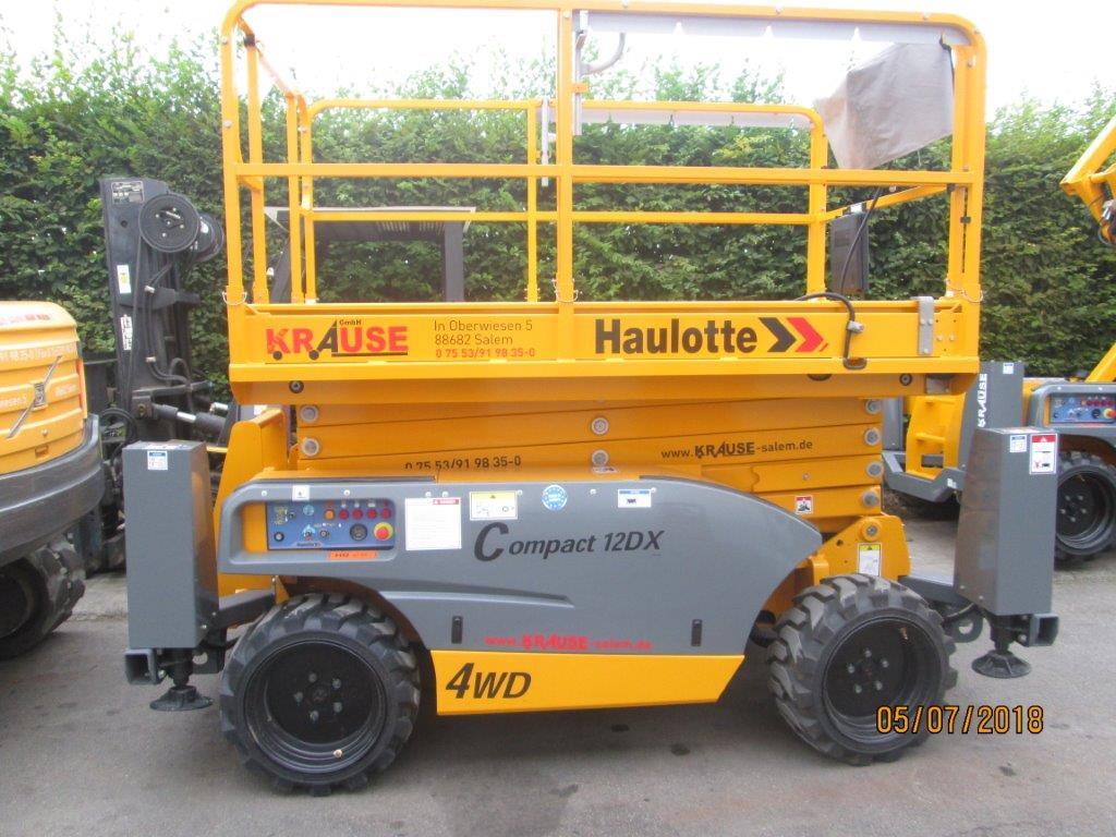 Haulotte-Compact 12 DX-Scherenarbeitsbhne-www.krause-salem.de