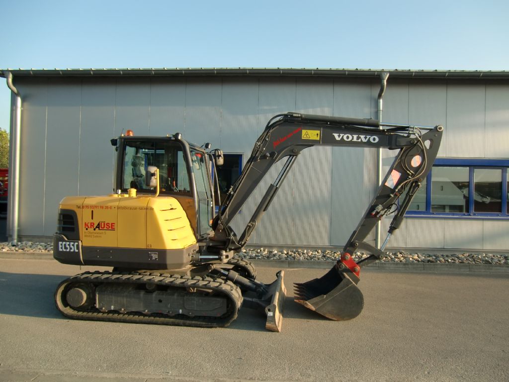 Volvo-EC 55 C-Minibagger-www.krause-salem.de Volvo-EC 55 C-Minibagger-www.krause-salem.de