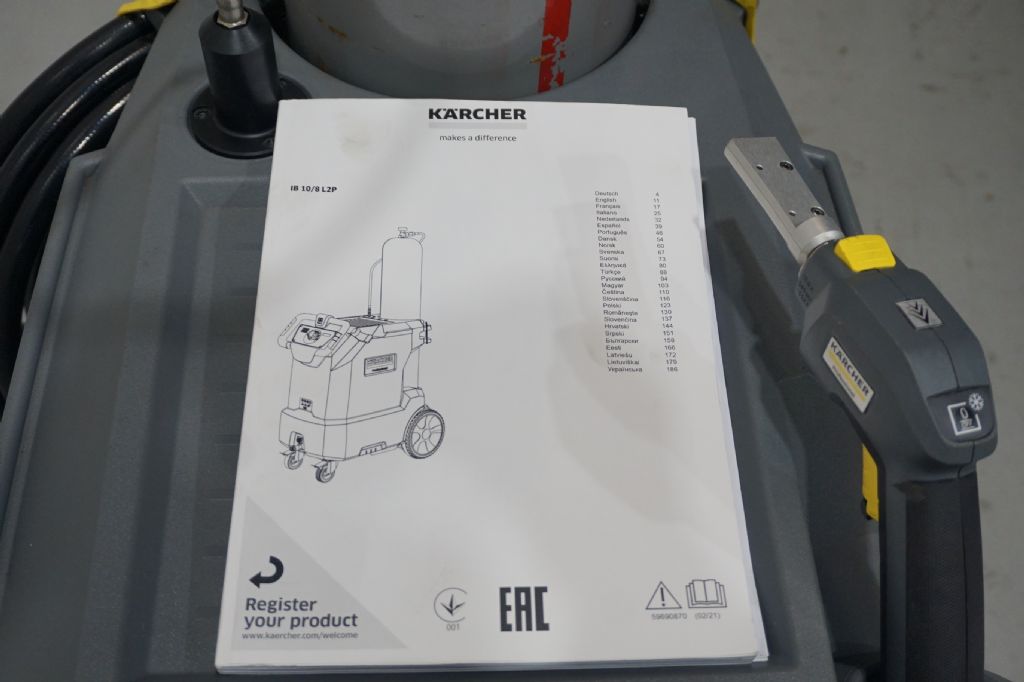 Kärcher-Trockeneisstrahlgerät IB 10/8 L2P-Hochdruckreiniger-www.kriegel-gmbh.de