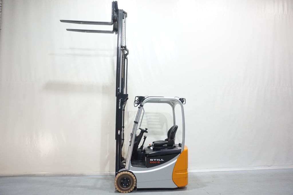 Still-RX50-15 Triplex   3.Ventil erst 516 Stunden-Elektro 3 Rad-Stapler-www.kriegel-gmbh.de