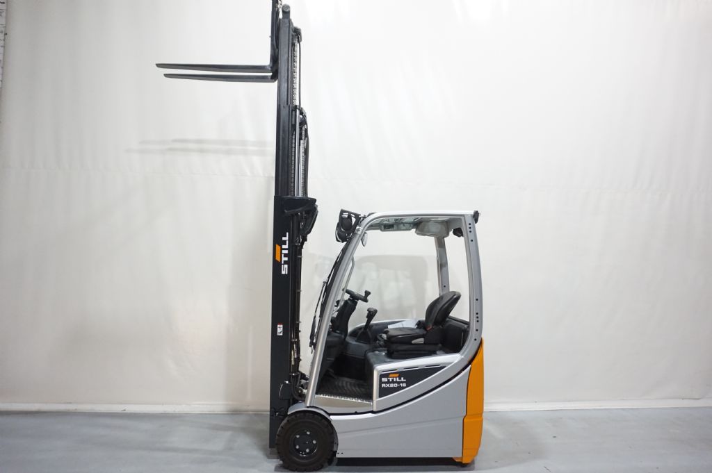 Still-RX20-16C E3 Triplex 3. + 4. Ventil erst 250 Stunden -Elektro 3 Rad-Stapler-www.kriegel-gmbh.de