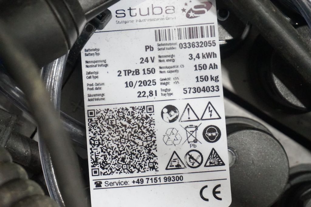 Still-EXU16 Akku 2025 erst 385 Stunden integr.Ladegerät-Niederhubwagen-www.kriegel-gmbh.de Still-EXU16 Akku 2025 erst 385 Stunden integr.Ladegerät-Niederhubwagen-www.kriegel-gmbh.de