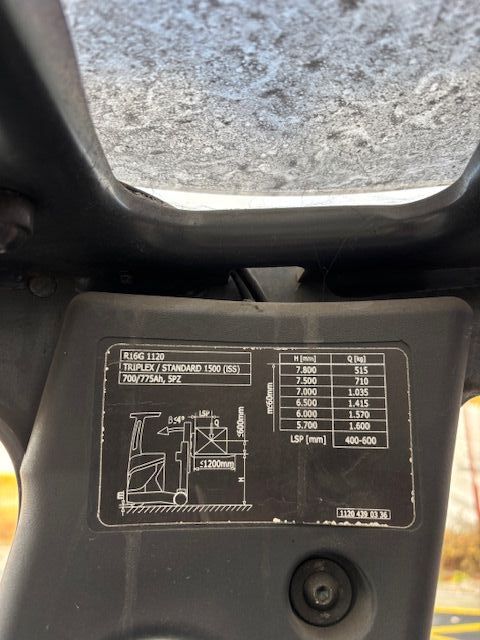 Linde-R 16 G-Schubmaststapler-http://www.k-trucks.de