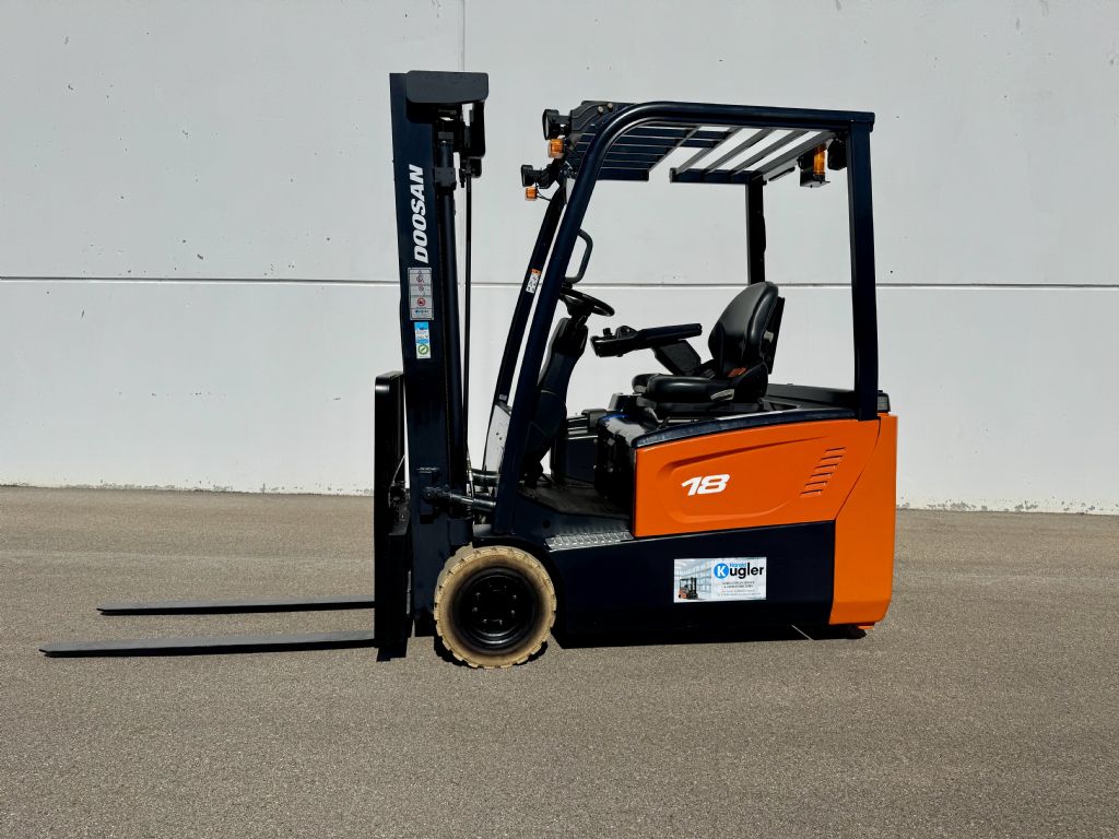 Doosan-B18T-7-Elektro 3 Rad-Stapler-www.kugler.net