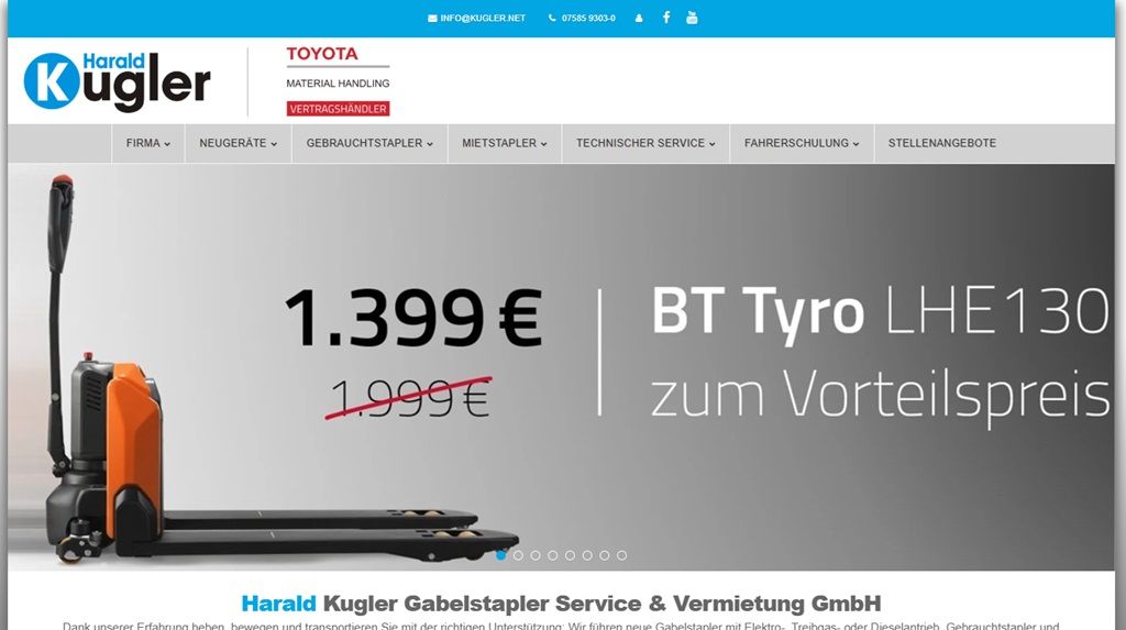 Harald Kugler Gabelstapler Service & Vermietung GmbH