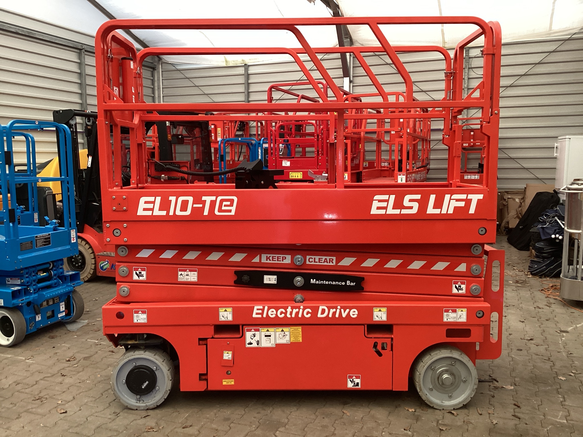 ELS Lift EL10-TE Scherenarbeitsbhne www.kunze-buehnen.com