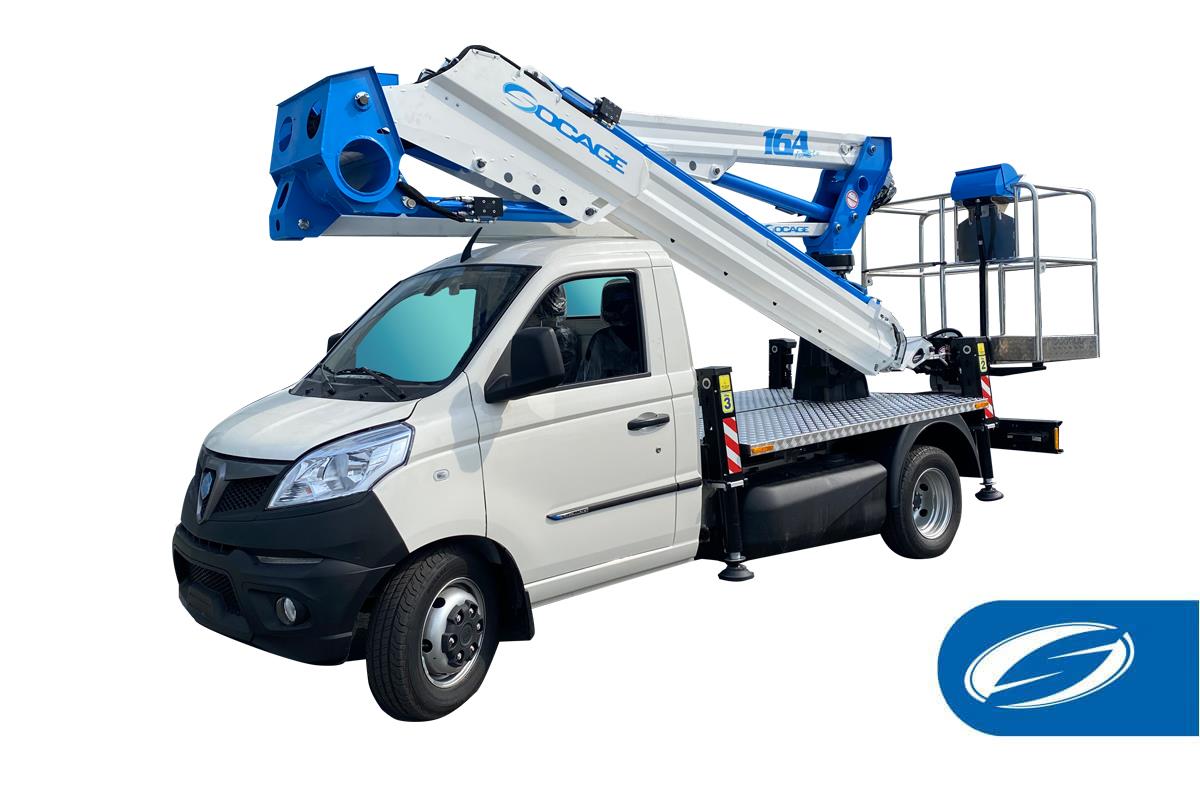 Socage 16A-Speed LKW Arbeitsbhne www.kunze-buehnen.com