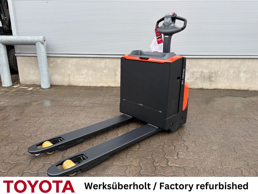 Toyota LWE 160 / Akku 100% Niederhubwagen www.mengel-gabelstapler.de