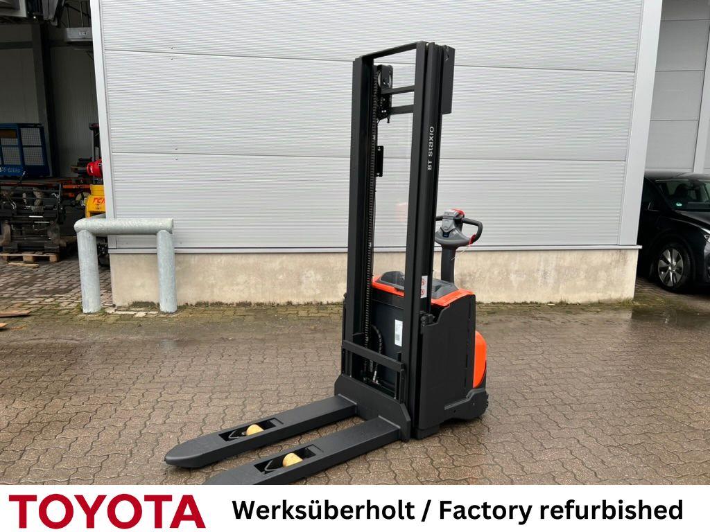 Toyota SWE 140 / Akku neu! High Lift stacker www.mengel-gabelstapler.de Toyota SWE 140 / Akku neu! High Lift stacker www.mengel-gabelstapler.de
