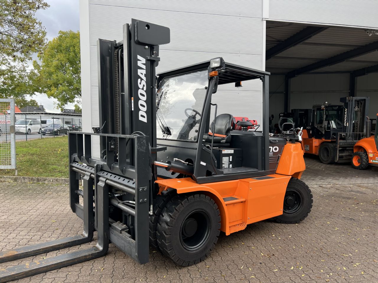 Doosan G 70 S-7 / 170 Stunden! LPG Forklifts www.mengel-gabelstapler.de