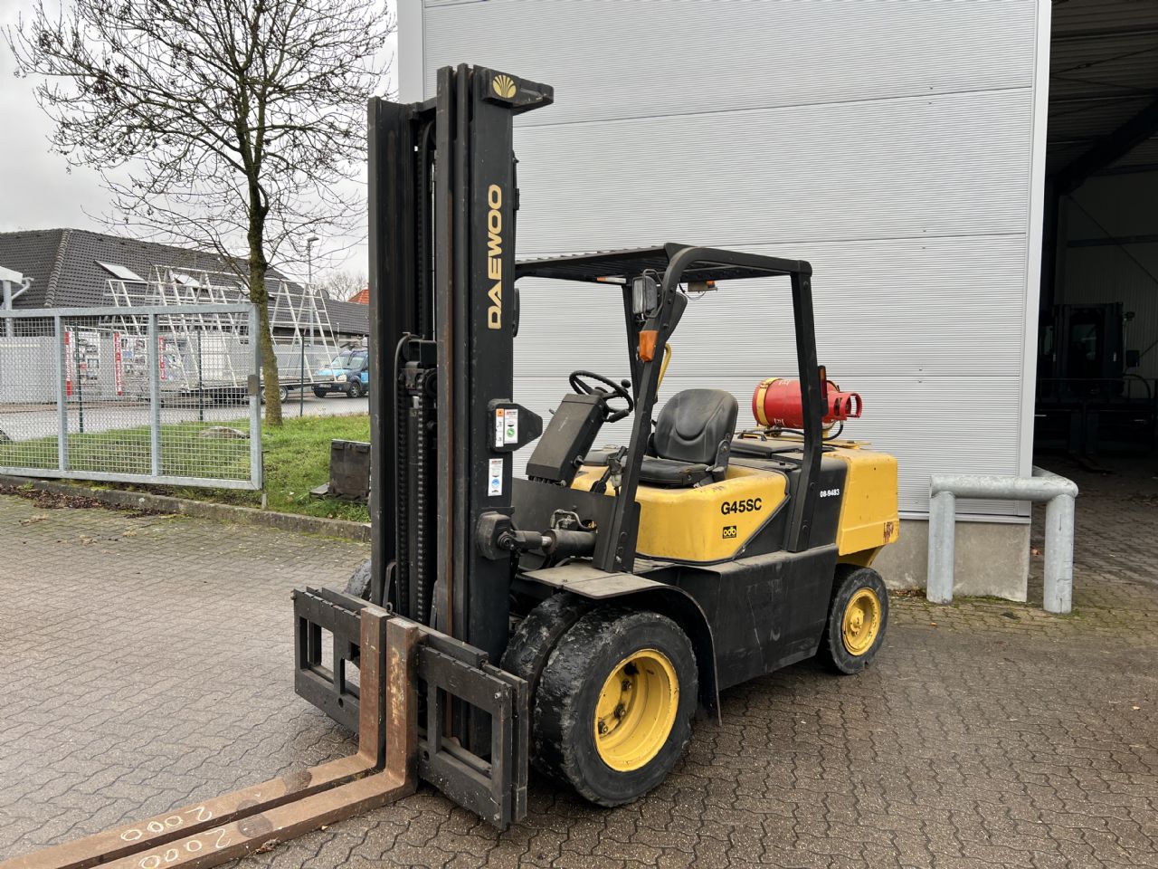 Daewoo G 45 SC-2 LPG Forklifts www.mengel-gabelstapler.de