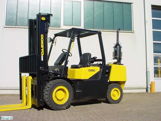 Daewoo D 50 S-2 Diesel Forklift www.mengel-gabelstapler.de