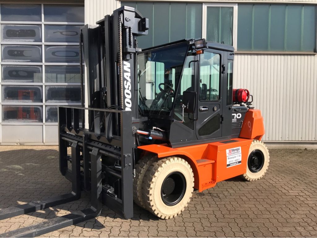 Doosan G70 S-7 LPG Forklifts www.mengel-gabelstapler.de