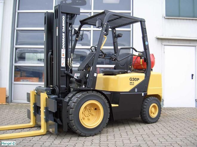 Daewoo G 30 E-3 LPG Forklifts www.mengel-gabelstapler.de