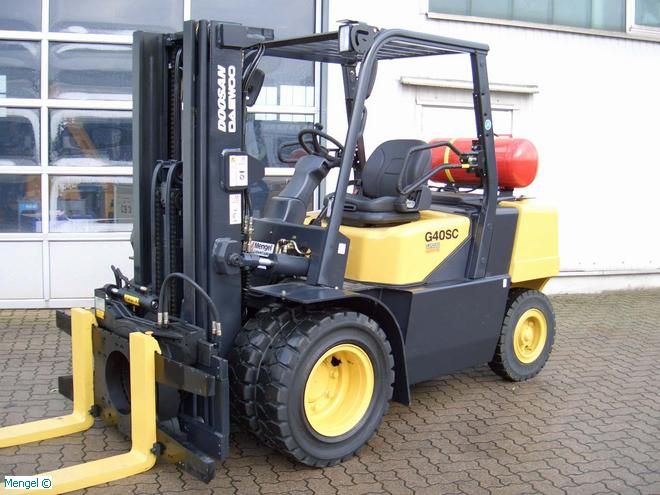 Daewoo G 45 SC-2 LPG Forklifts www.mengel-gabelstapler.de