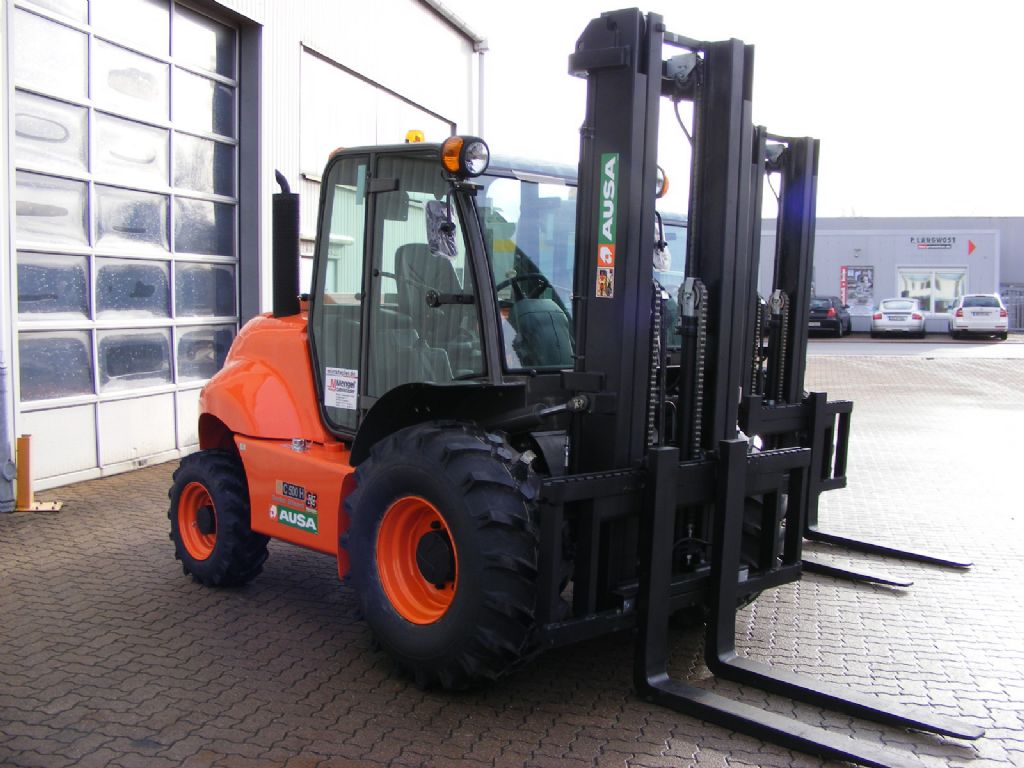 Ausa CH - 500H x 4 Rough terrain forklift truck www.mengel-gabelstapler.de