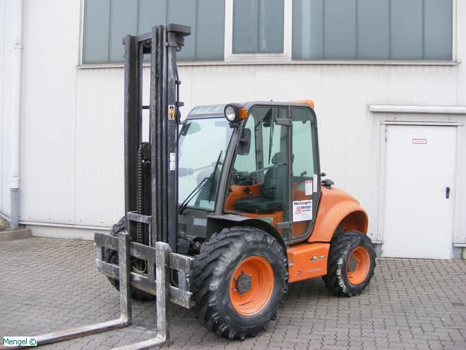 Ausa CH - 250 x 4 Rough terrain forklift truck www.mengel-gabelstapler.de