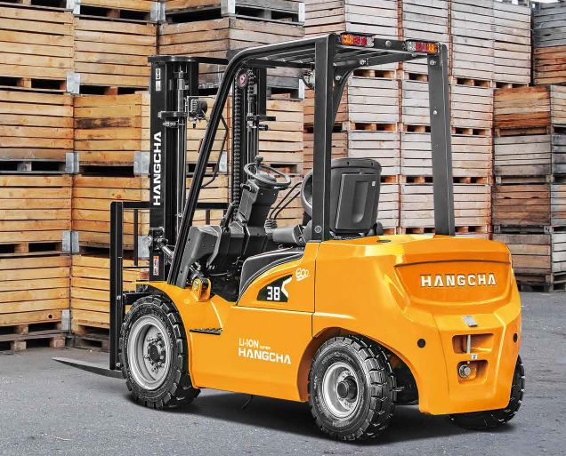 HC Hangcha XE-Serie CPD38-XEY2H-SI Elektro 4 Rad-Stapler www.hangcha-gabelstapler.de