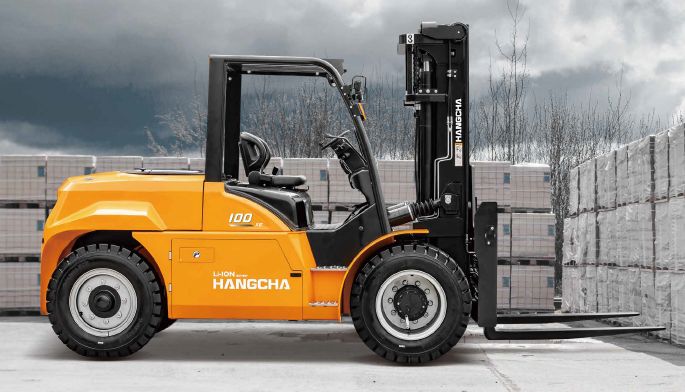 HC Hangcha XE-Serie CPD90-XEY2-SI Elektro 4 Rad-Stapler www.hangcha-gabelstapler.de