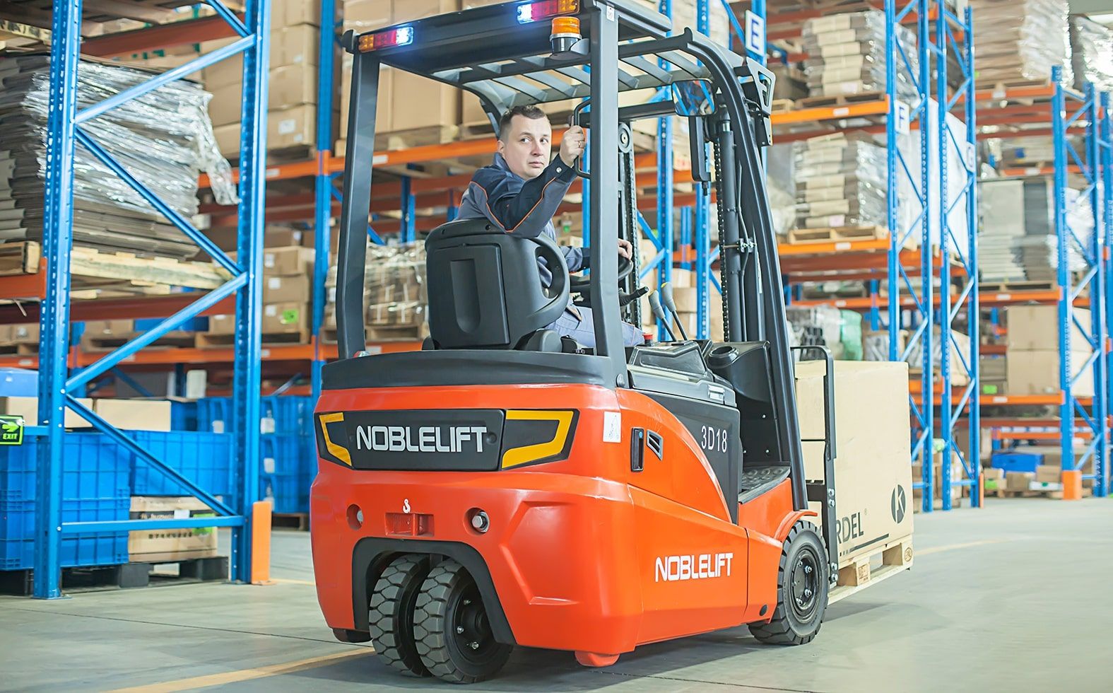 Noblelift FE 3D20N  Elektro 3 Rad-Stapler www.noblelifteurope.com