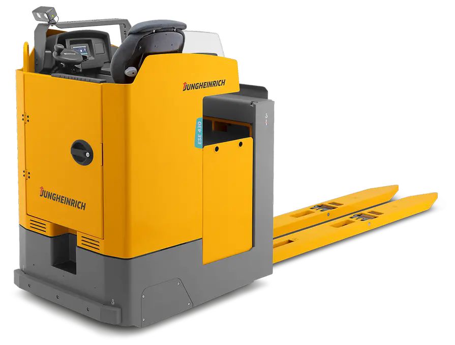 Jungheinrich-Elektro-Stand-/ Seitsitz-Gabelhubwagen 3t