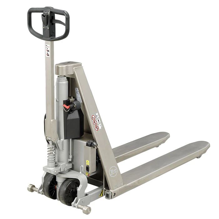 Toyota BT High Lifter Edelstahl mit elektrischem Hub www.cemiat.com