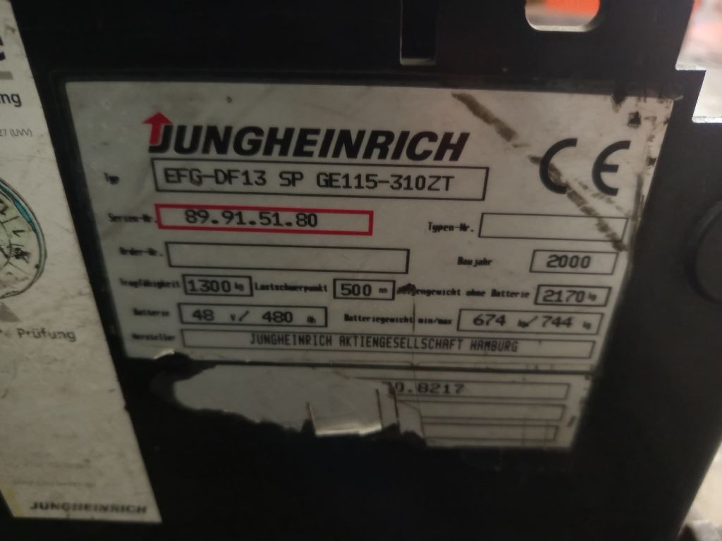 Jungheinrich-EFG-DF13-Elektro 3 Rad-Stapler-www.gabelstapler-molde.de