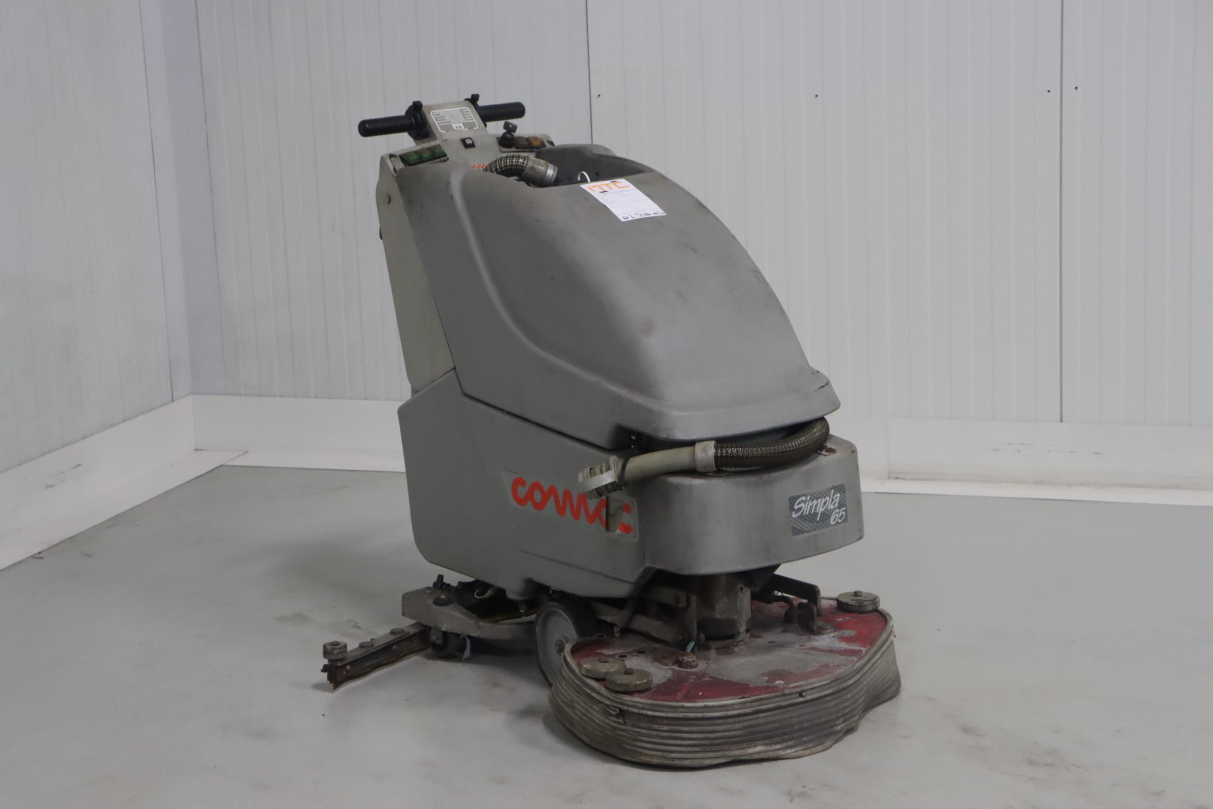 Comac Simpla 65 BT Sweepers and vacuum cleaning machine www.mtc-forklifts.com