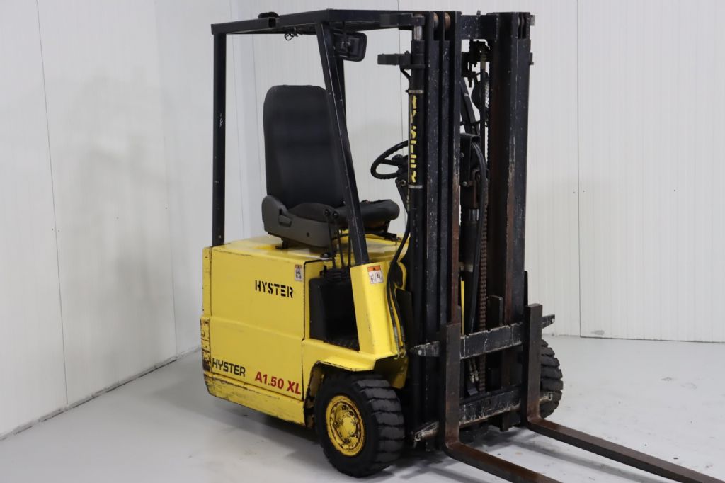 Hyster A1.50XL Electric 3-wheel forklift www.mtc-forklifts.com