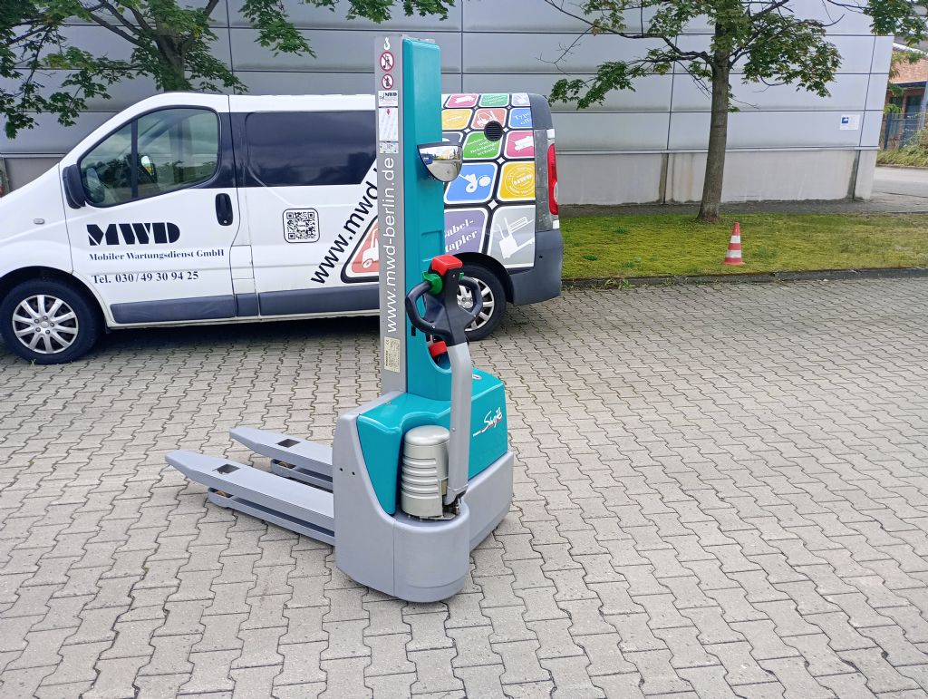 Steinbock Boss EMC10G Deichselstapler www.mwd-berlin.de Steinbock Boss EMC10G Deichselstapler www.mwd-berlin.de