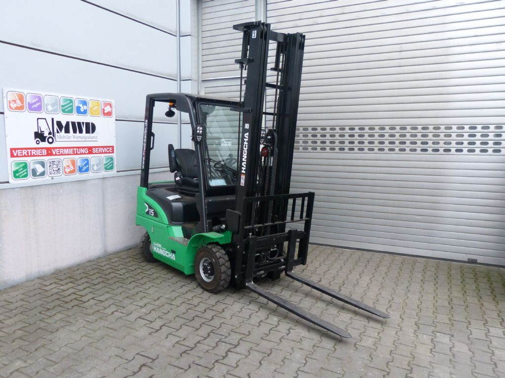 HC Hangcha CPD15-XD6-Sl16 Elektro 4 Rad-Stapler www.mwd-berlin.de HC Hangcha CPD15-XD6-Sl16 Elektro 4 Rad-Stapler www.mwd-berlin.de