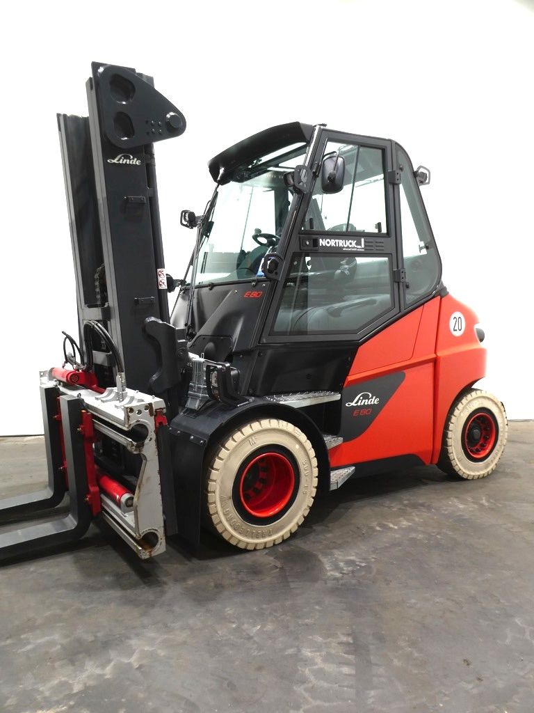 Linde E80-1279 Electric 4-wheel forklift www.nortruck.de