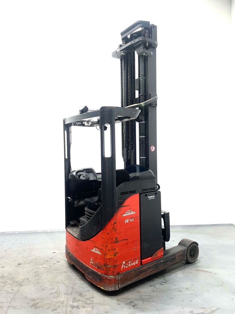 Linde R14-115 Schubmaststapler www.nortruck.de