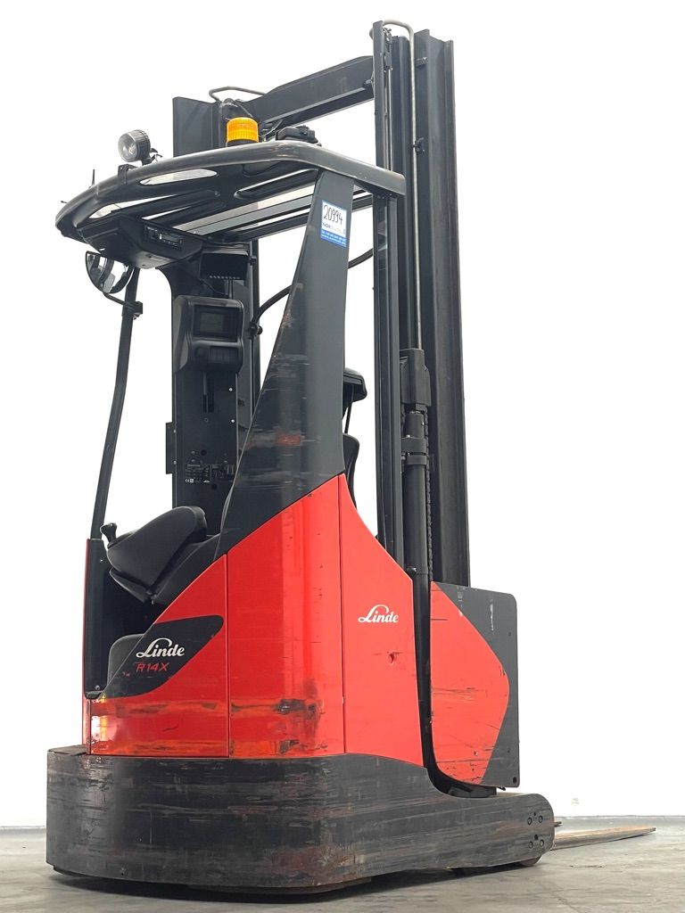 Linde R14X-116 Schubmaststapler www.nortruck.de