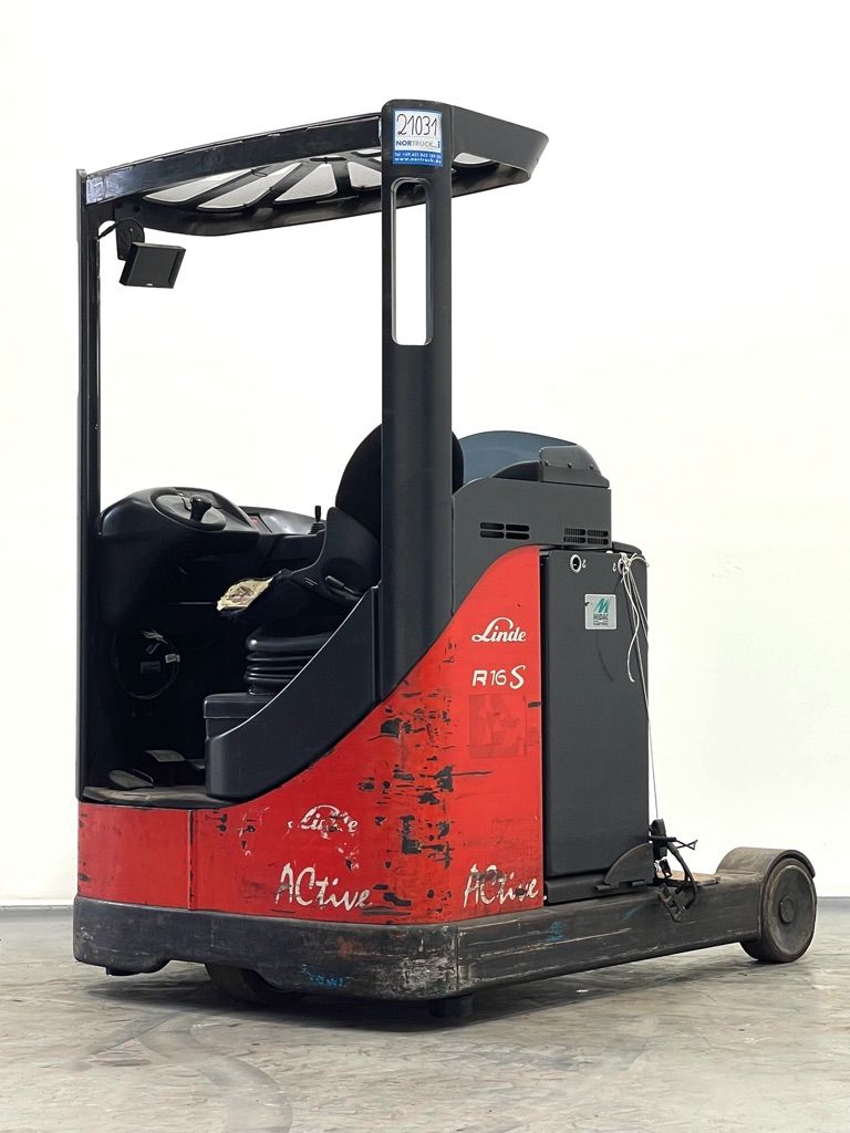 Linde R16S-115-12 Schubmaststapler www.nortruck.de