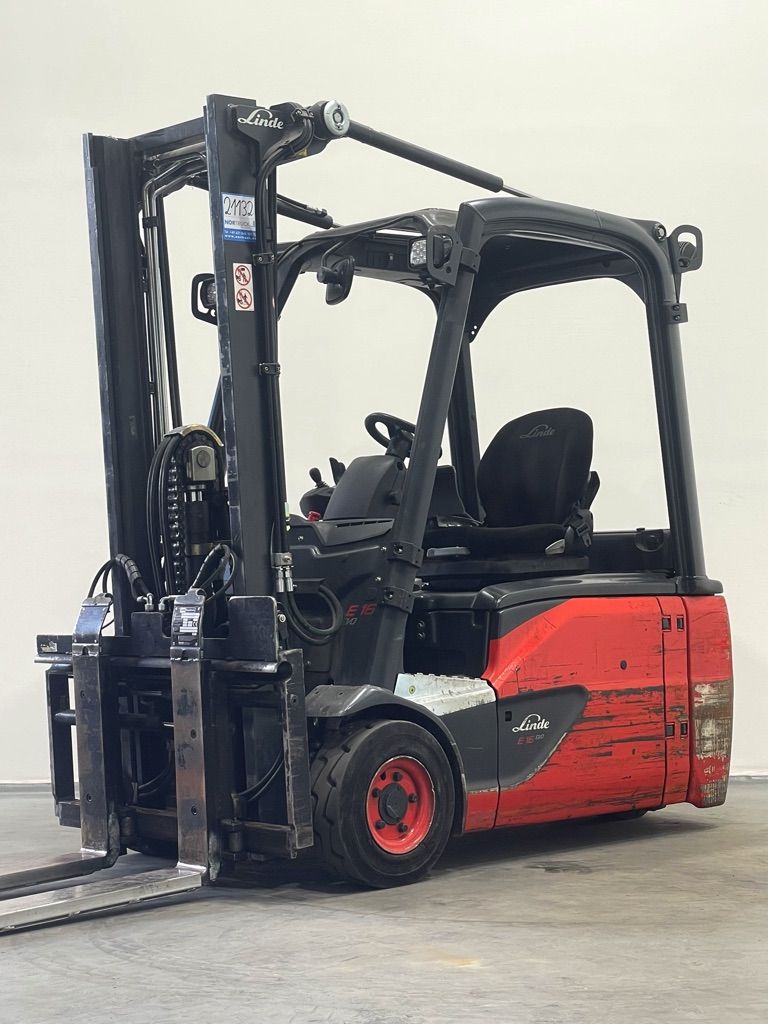 Linde E16L-386-EVO Electric 3-wheel forklift www.nortruck.de