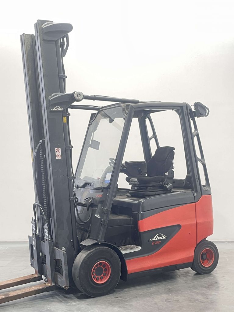 Linde E20H/600-387 Elektro 4 Rad-Stapler www.nortruck.de