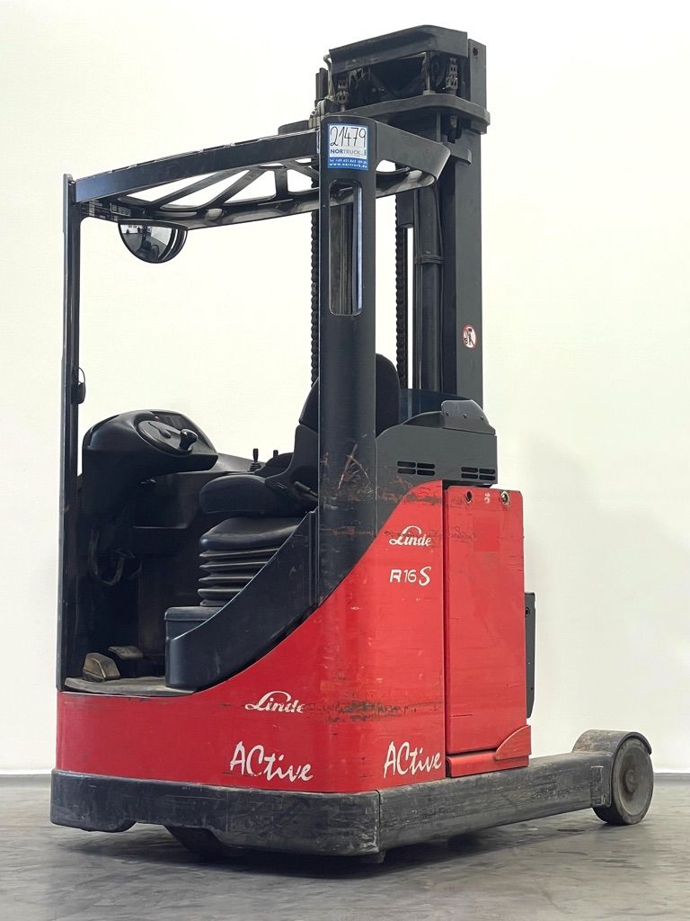 Linde R16-115 Schubmaststapler www.nortruck.de