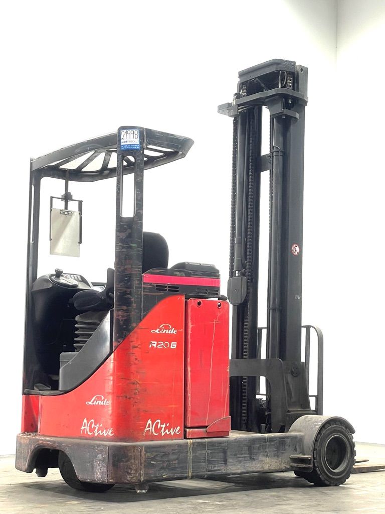 Linde R20G-115 Schubmaststapler www.nortruck.de