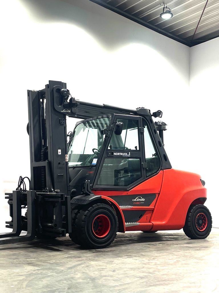 Linde H80D/1100-396-03-EVO Diesel Forklift www.nortruck.de