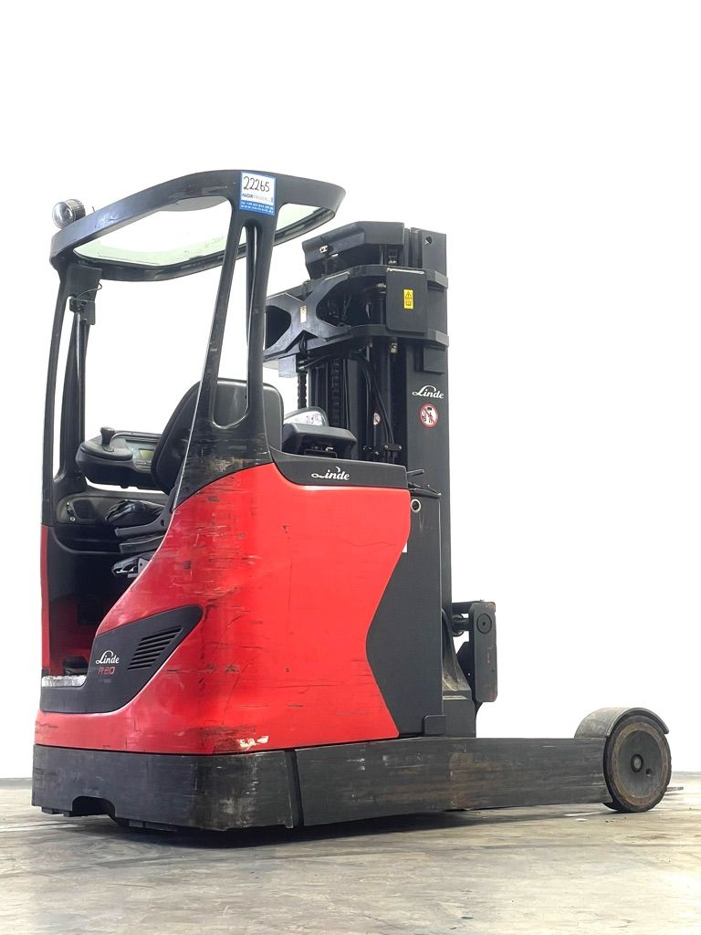 Linde R20HD-1120 Schubmaststapler www.nortruck.de