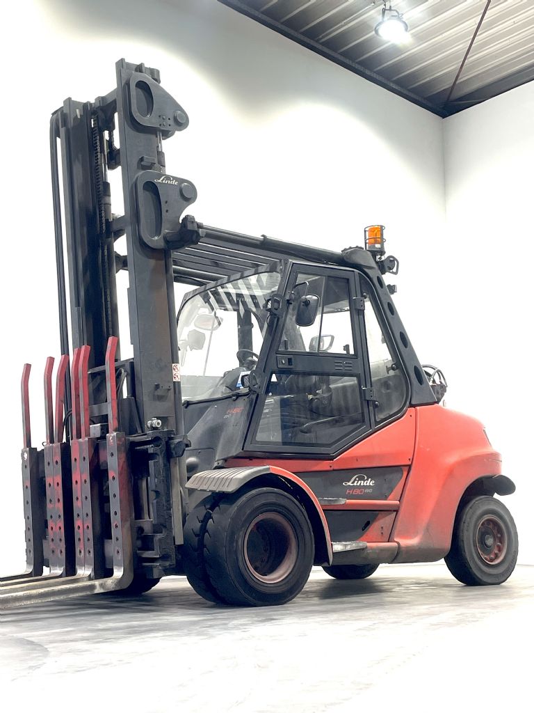 Linde H80T-03/900 Treibgasstapler www.nortruck.de
