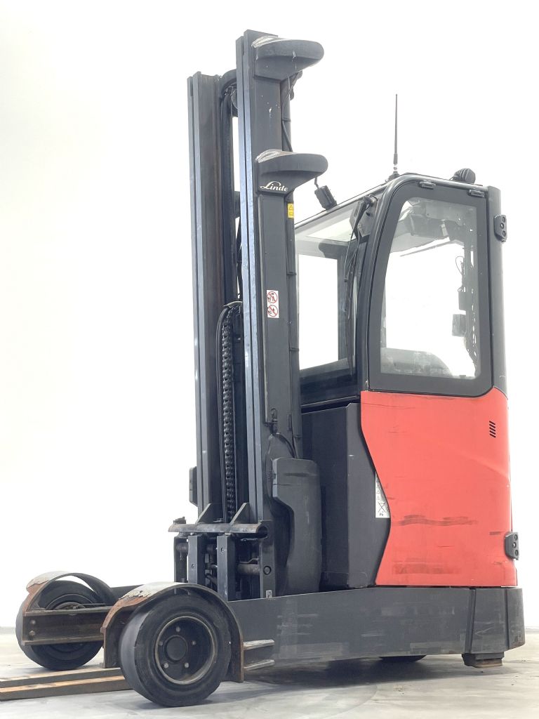 Linde R20G-01-1120 Schubmaststapler www.nortruck.de